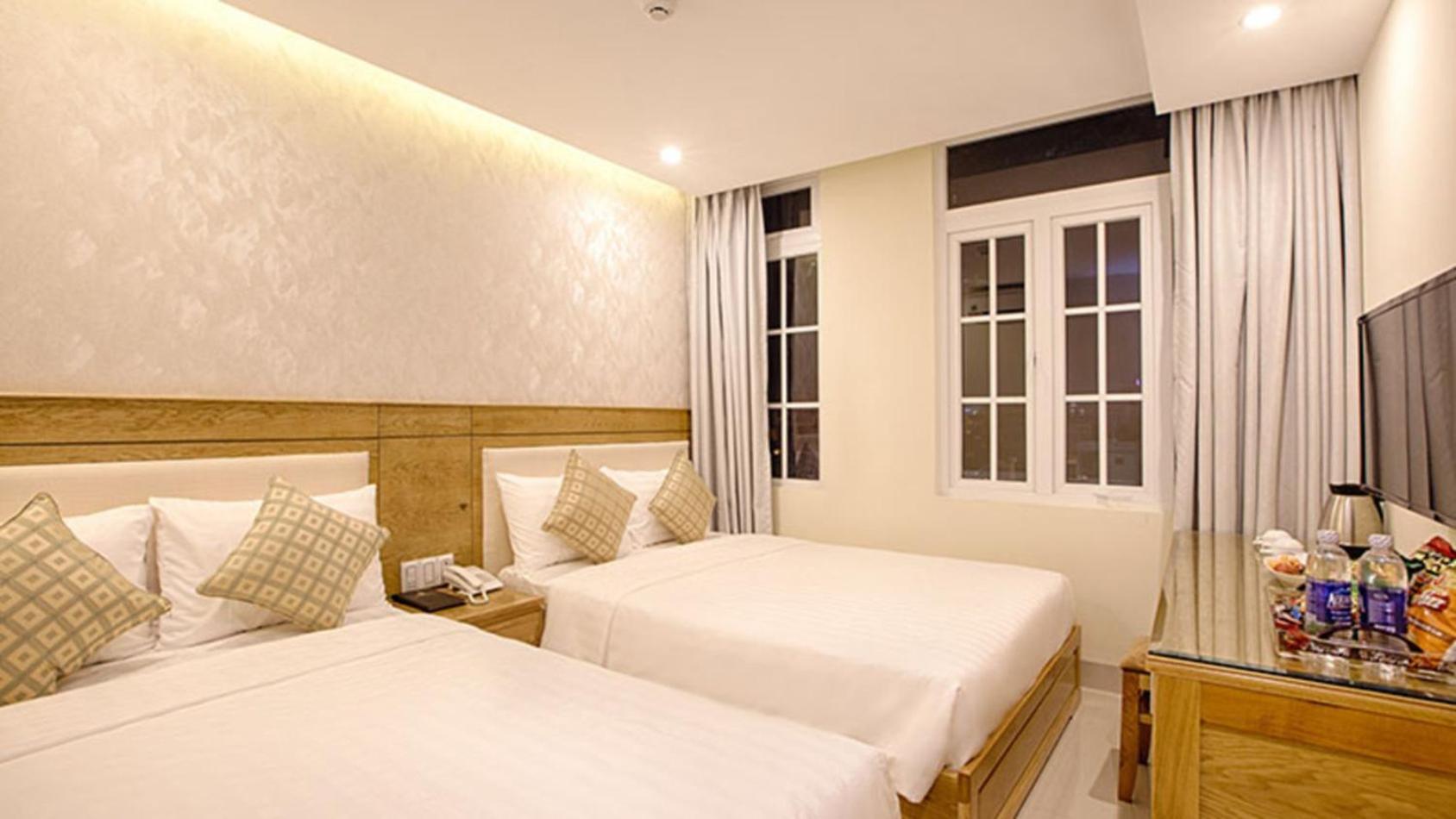 Sea Castle Hotel Danang Bagian luar foto